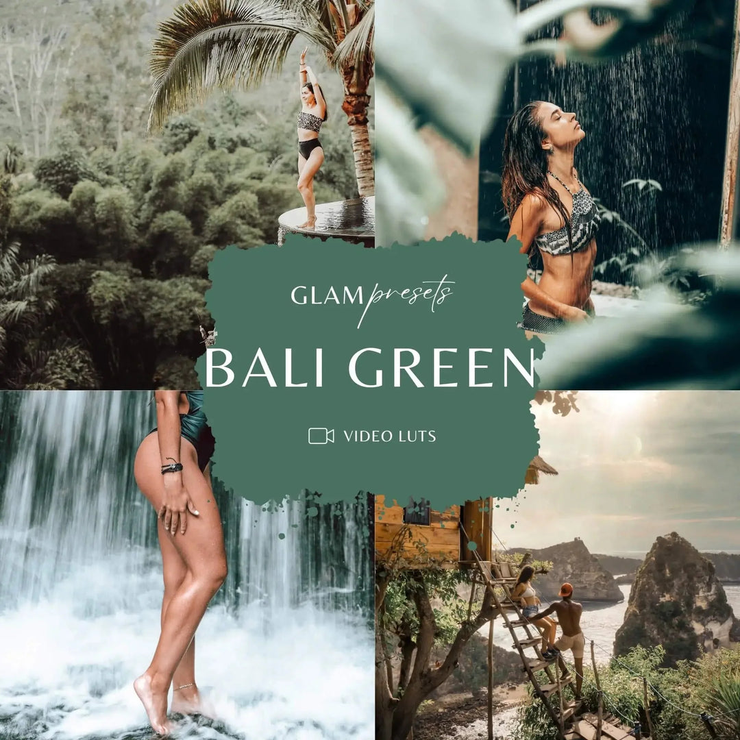 Bali Green Video LUTs Glampresets 