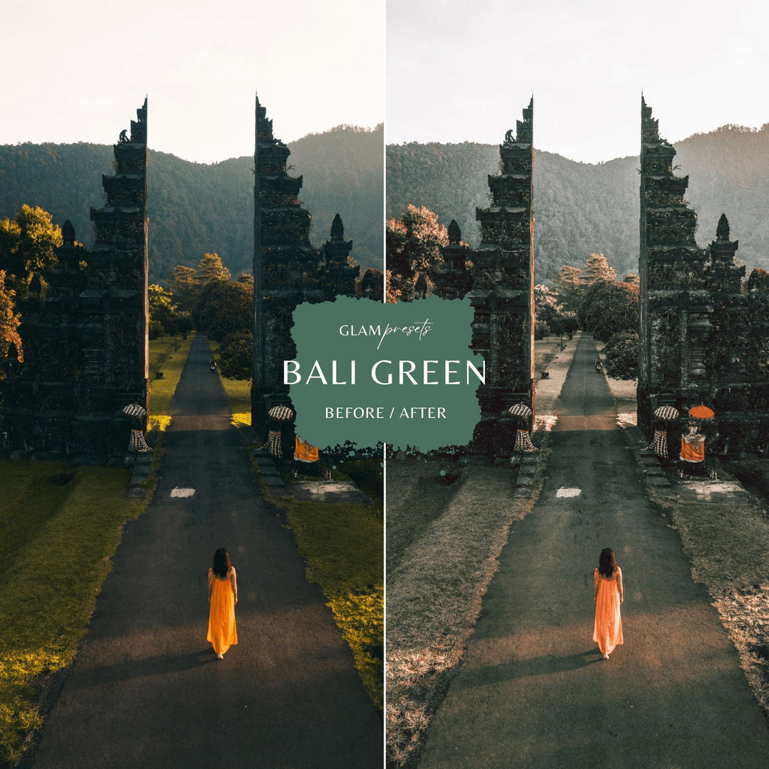 Bali Green Lightroom Presets Glampresets 
