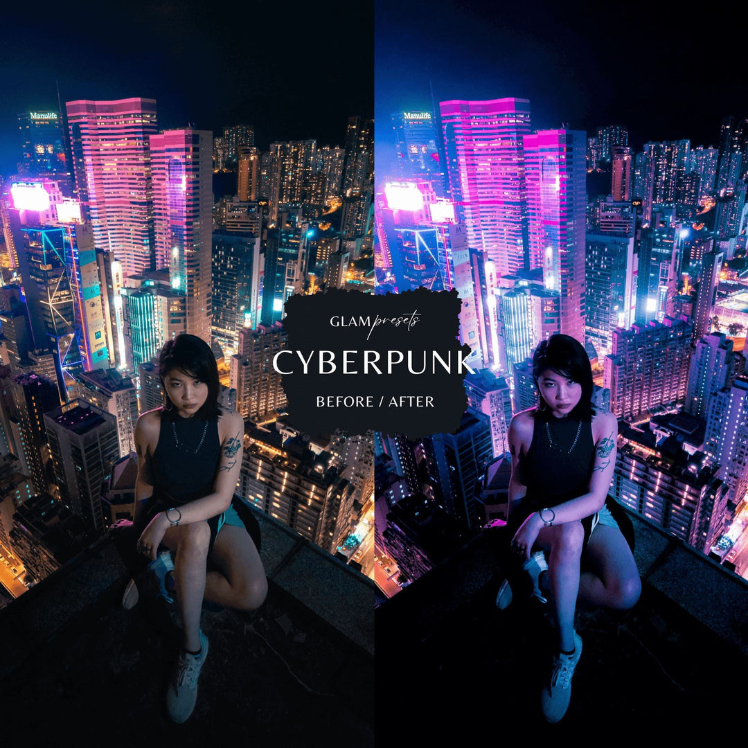 Cyberpunk Lightroom Presets Glampresets 