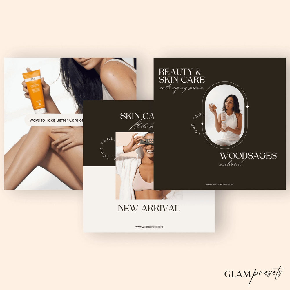 Glow Canva Template Glampresets 