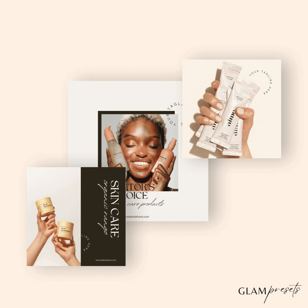 Glow Canva Template Glampresets 