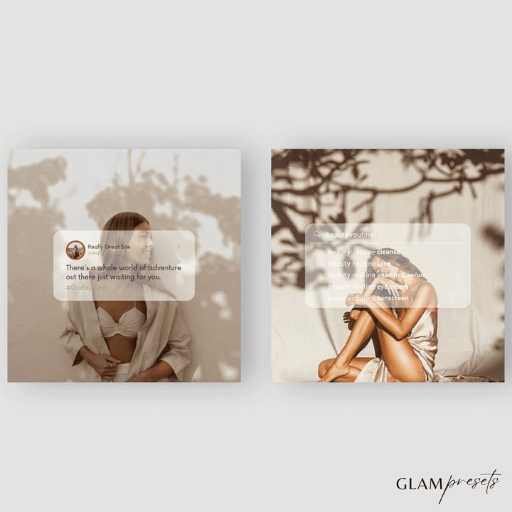 Lifestyle Canva Template Glampresets 